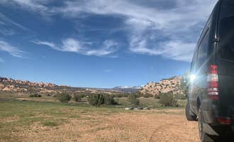 Camping near AreaBFE Overland Park Moab: Yellow Circle Road Dispersed Camping Area, La Sal, Utah