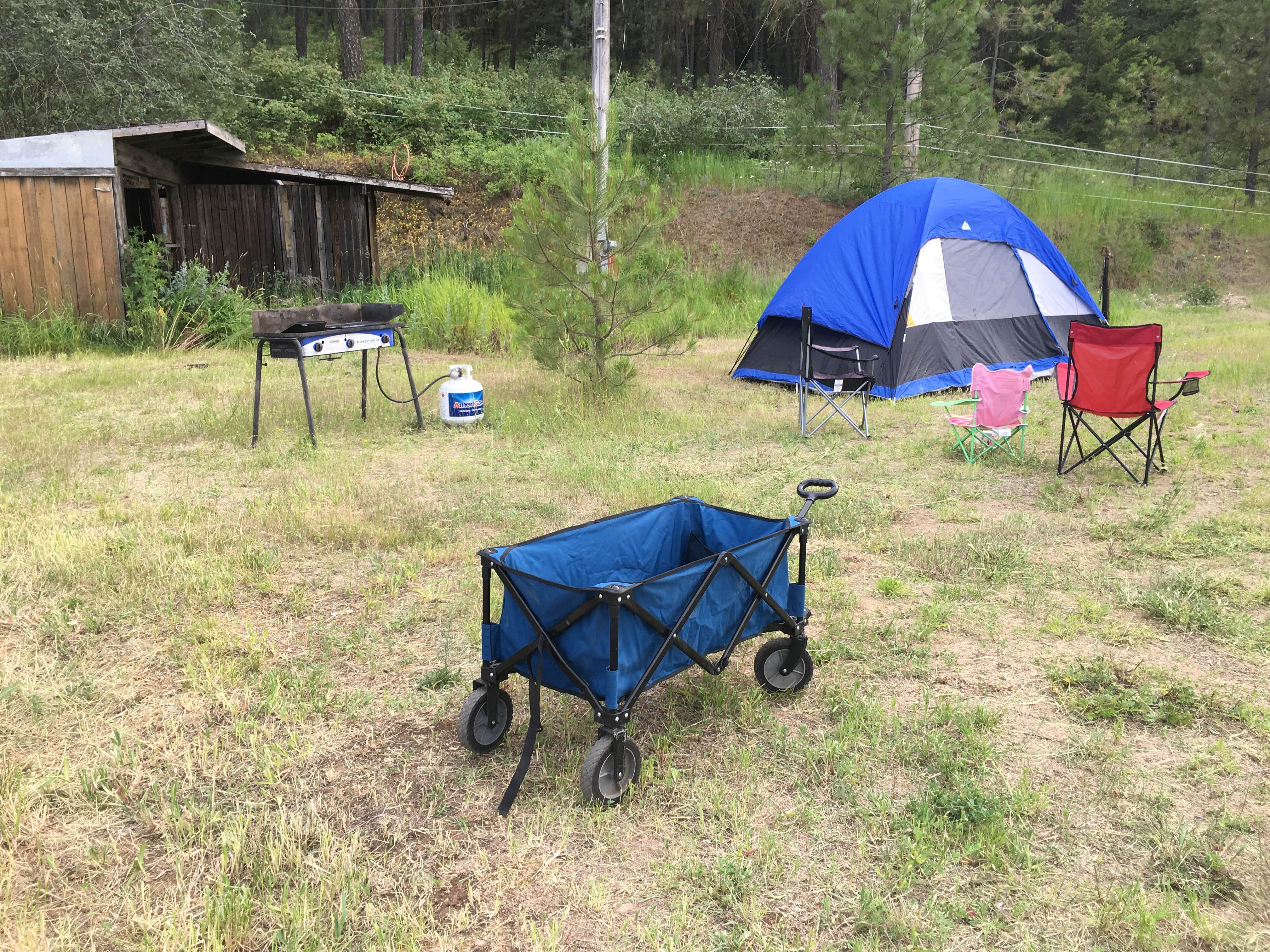 Jennifer B.'s photo at 5 Authentic Barn Campsites near Spokane, WA