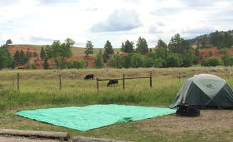 Corinna B.'s photo at Belle Fourche Campground at Devils Tower — Devils Tower National Monument near Gillette, WY