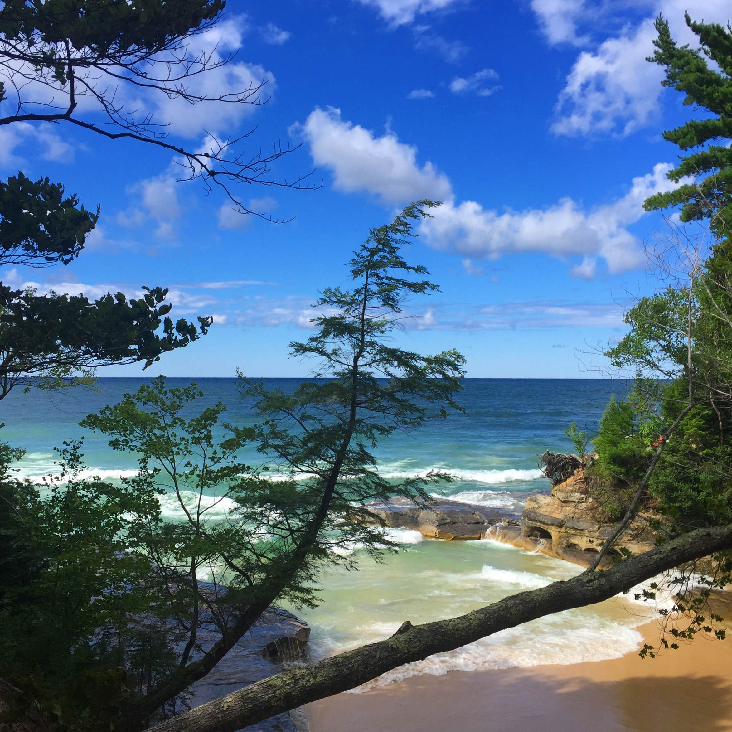 Camper submitted image from Pictured Rocks National Lakeshore Backcountry Sites — Pictured Rocks National Lakeshore - 3