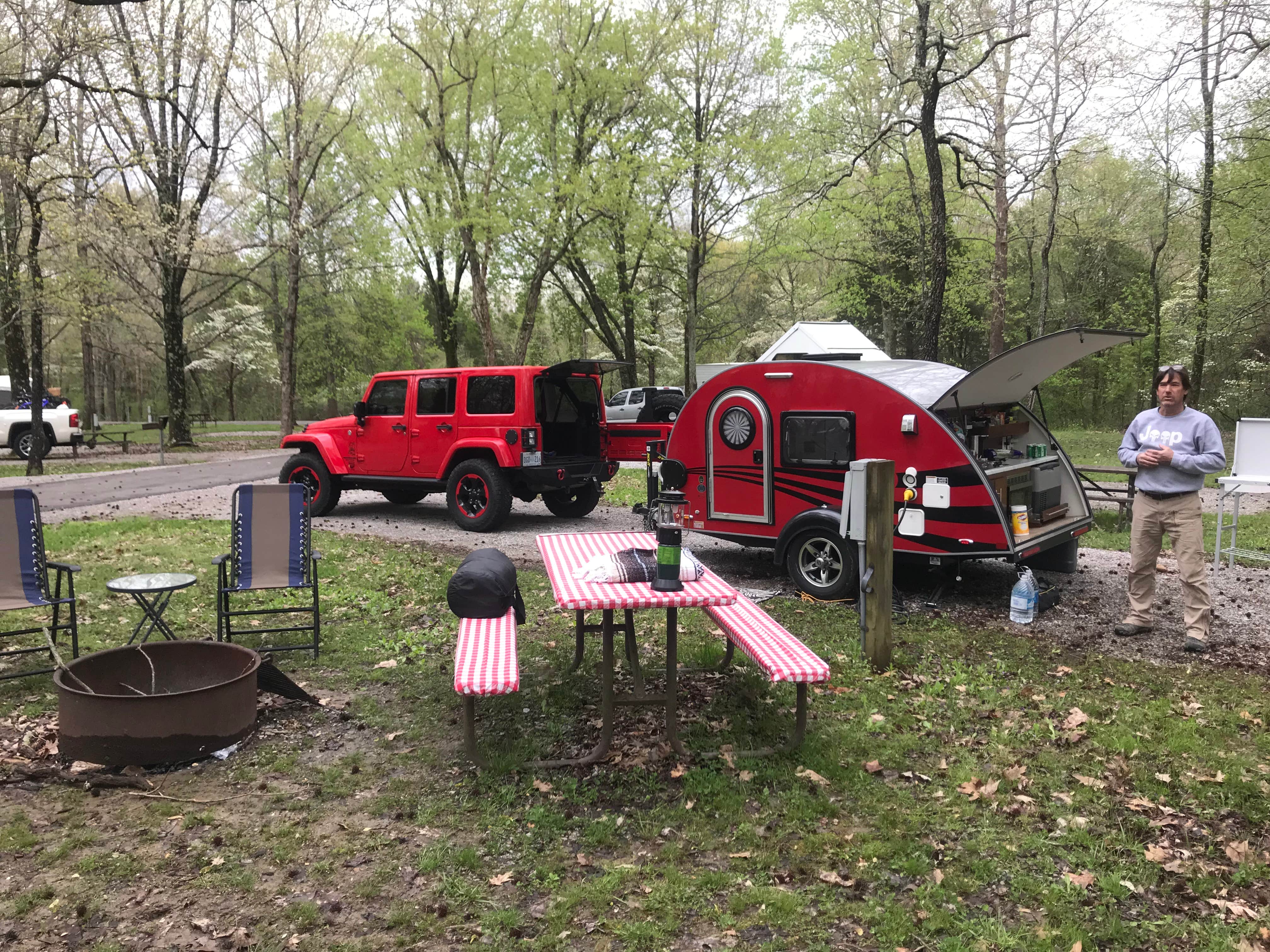 Shana D.'s photo of rv camping at Giant City State Park Campground near Cape Girardeau, MO