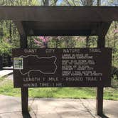 Review photo of Giant City State Park Campground by Shana D., April 23, 2019