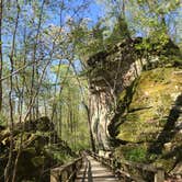 Review photo of Giant City State Park Campground by Shana D., April 23, 2019