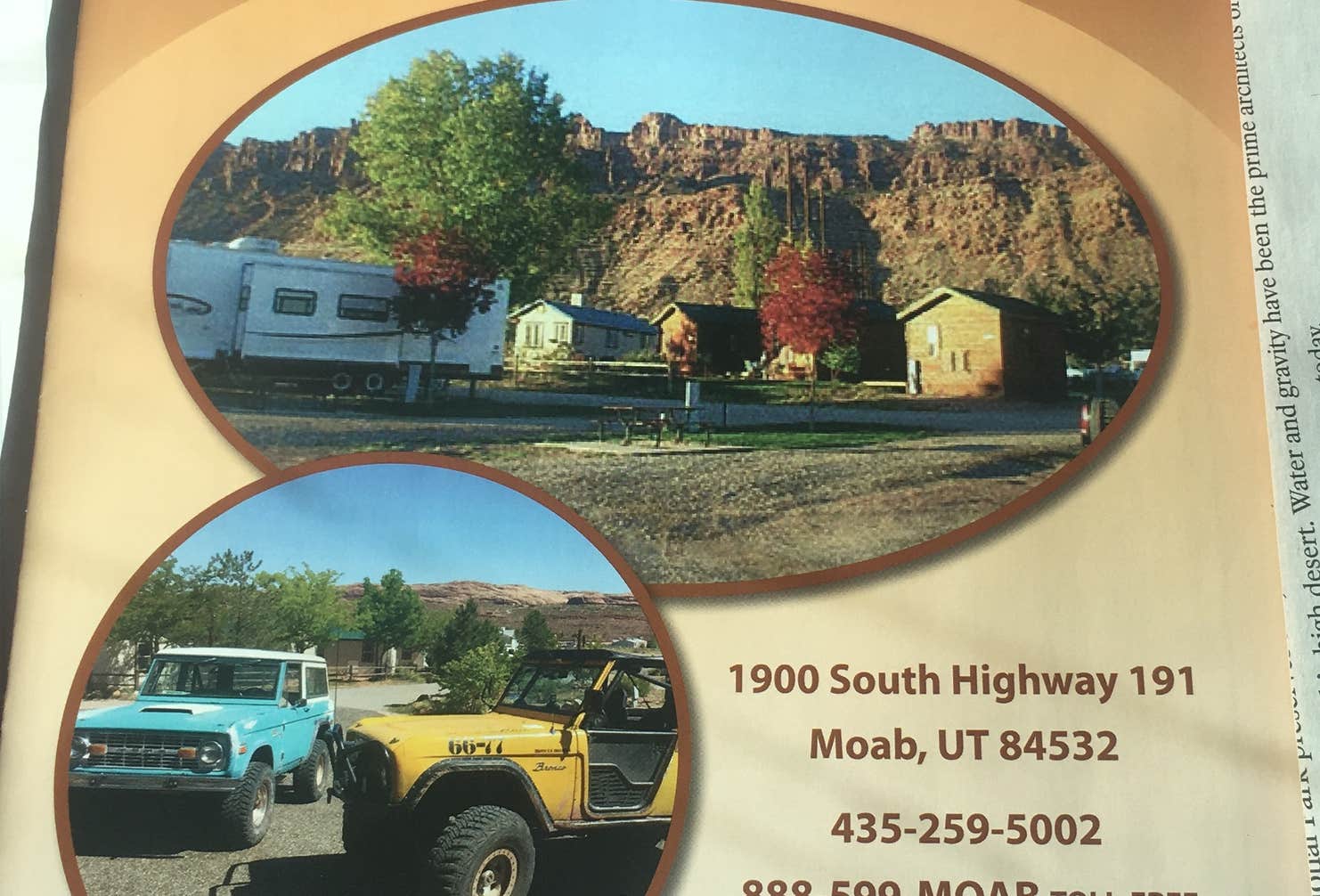 Moab Rim Camp Moab Rim RV Campark | Moab, Utah