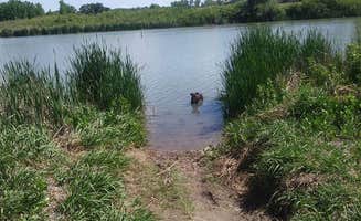 Keri F.'s photo of camping with pets at Circle Drive — Historic Lake Scott State Park near Garden City, KS