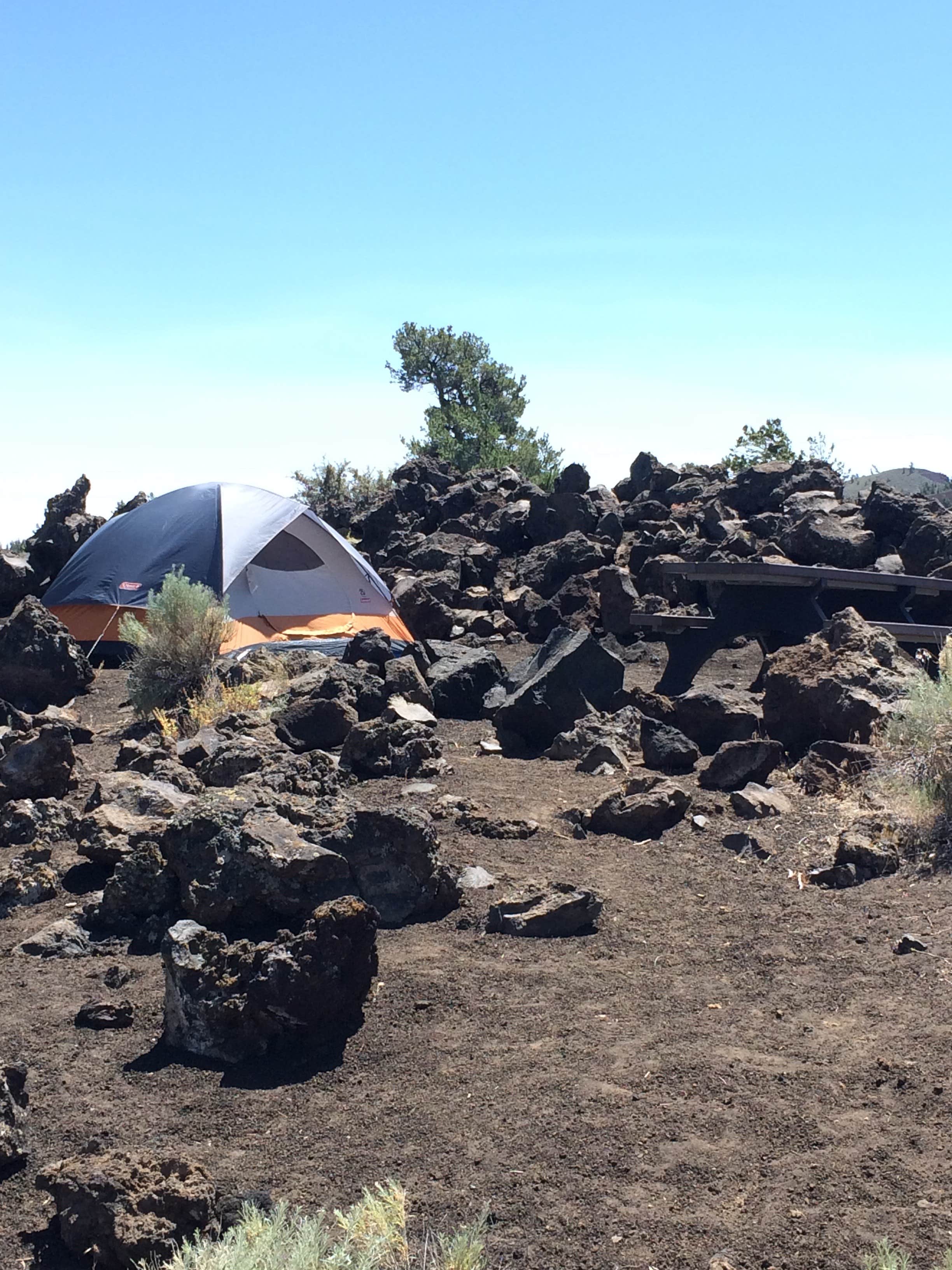 Brian C.'s photo at Lava Flow Campground — Craters of the Moon National Monument near Picabo, ID