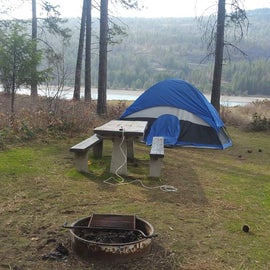 Kettle Falls Campground, April 2019