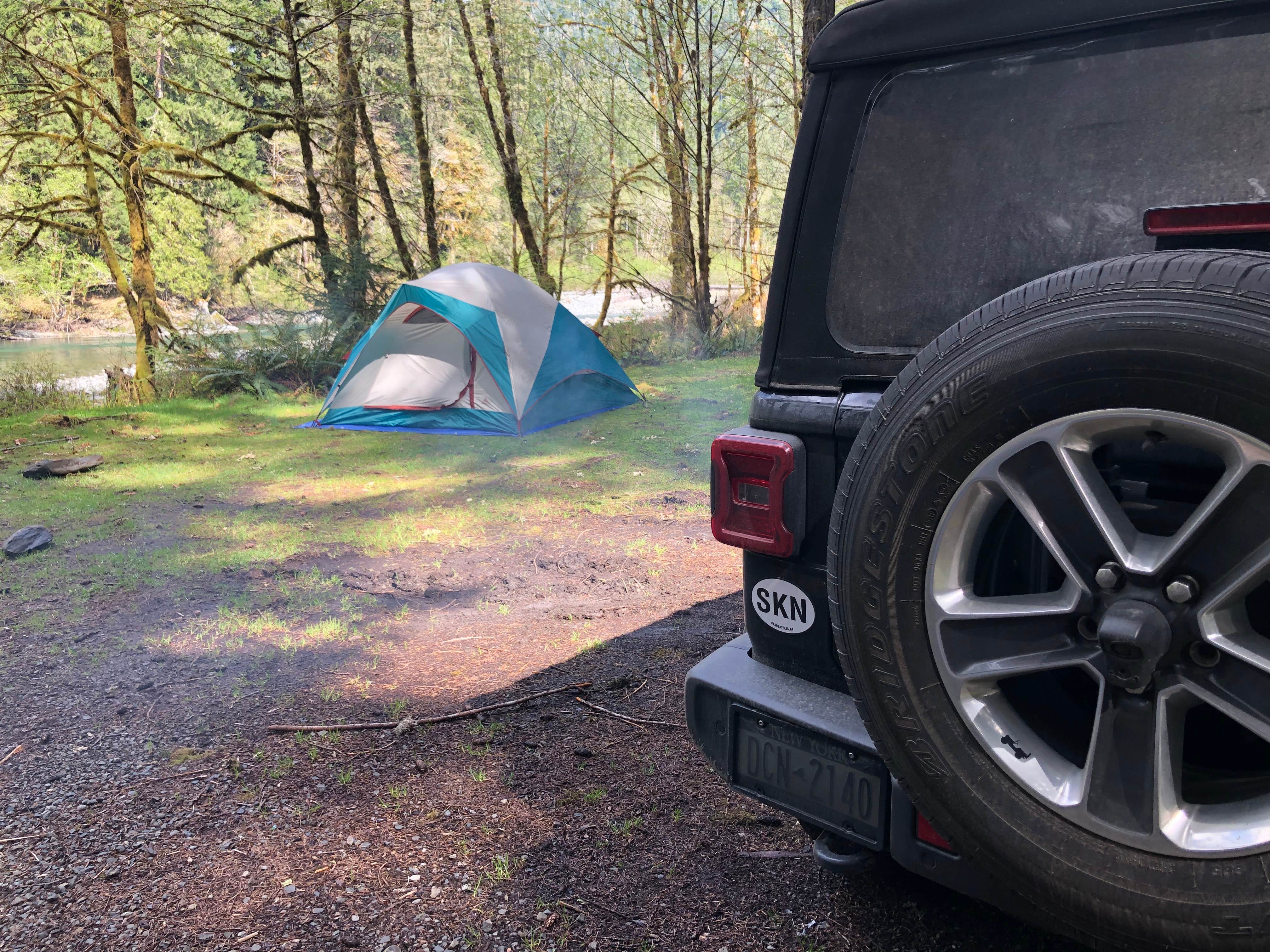 Carter S.'s photo of tent camping at Graves Creek Campground — Olympic National Park near Taholah, WA