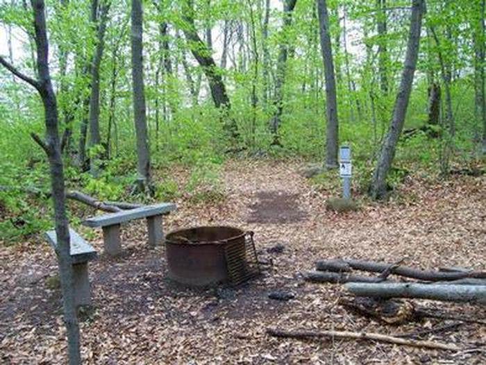 Camper-submitted photo at Freighter View Campsite on Grand Island near Marquette, MI