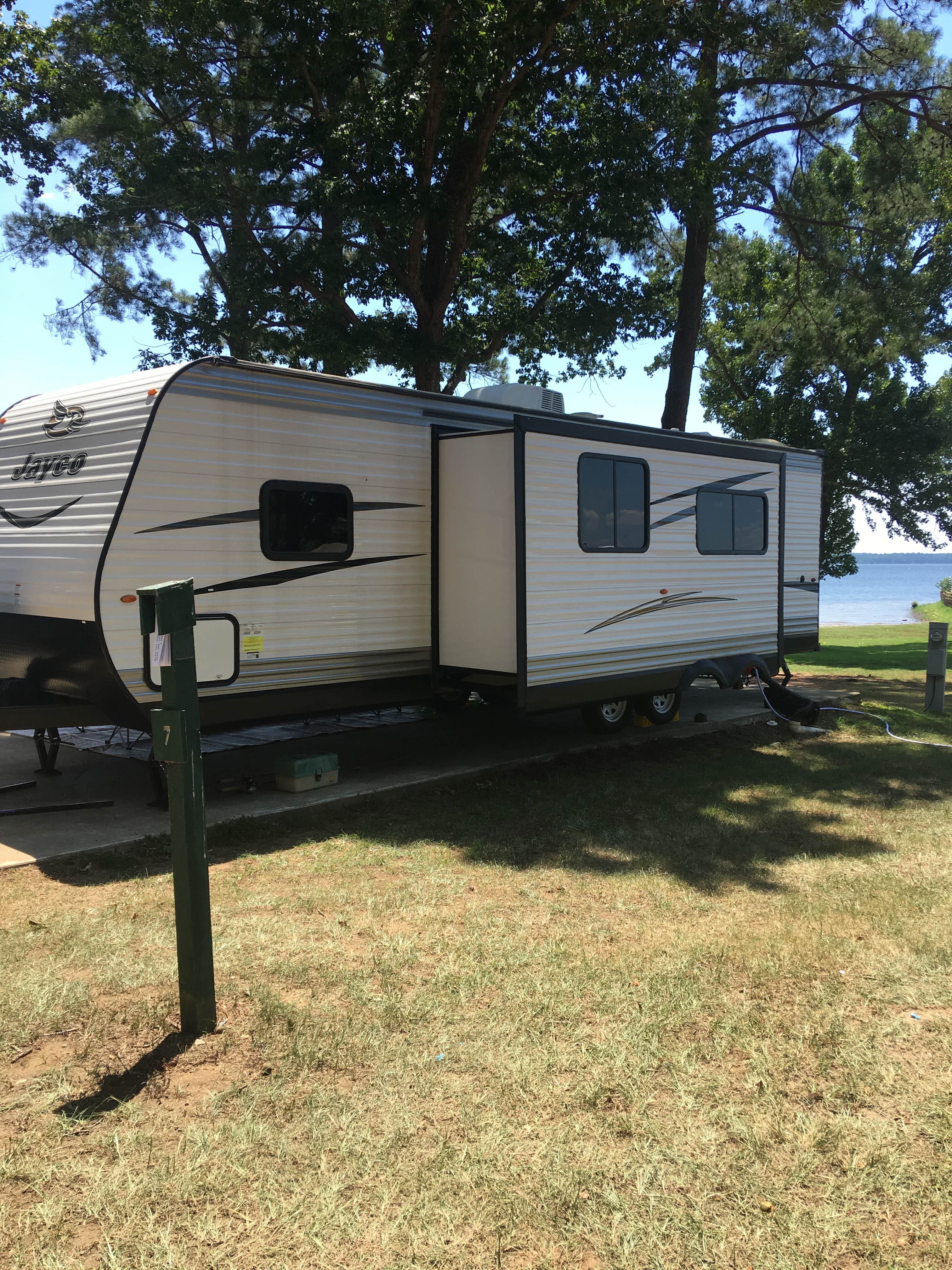 Kevin  L.'s photo of rv camping at Cypress Bend State Rec Area near Brookeland, TX
