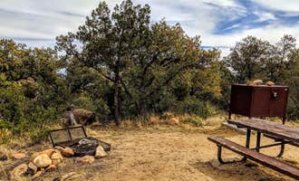 Camping near Clark Peak Dispersed Campsite: Round the Mountain Campground, Thatcher, Arizona