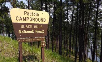 Camping near Castle Peak: Pactola Reservoir Campground, Silver City, South Dakota