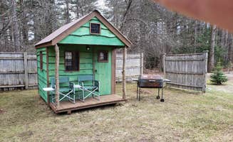 Mark F.'s photo of a cabin at DevilDoc Campsites near Stony Creek, NY