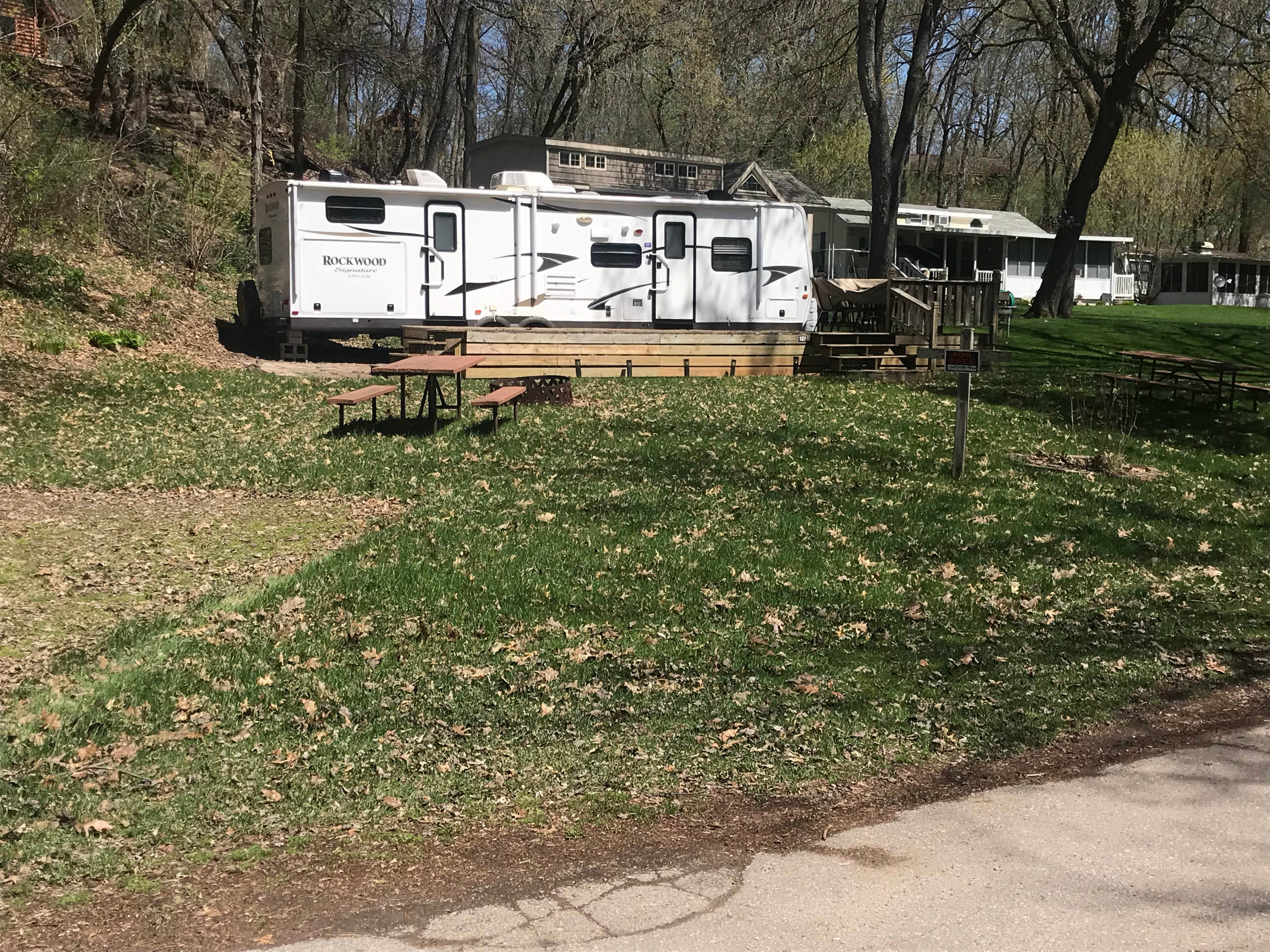 Sara M.'s photo of rv camping at Neshonoc Lakeside near Ontario, WI