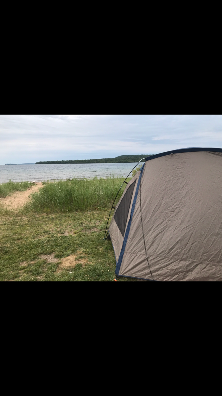 Camper submitted image from Marquette Tourist Park Campground - 5