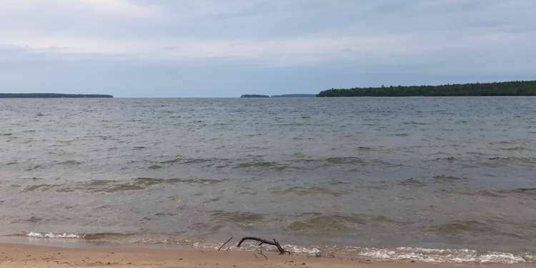 Camper submitted image from Marquette Tourist Park Campground