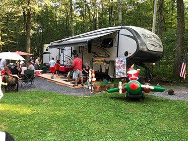 Teresa W.'s photo at Whispering Pines Camping Estates near Eagles Mere, PA