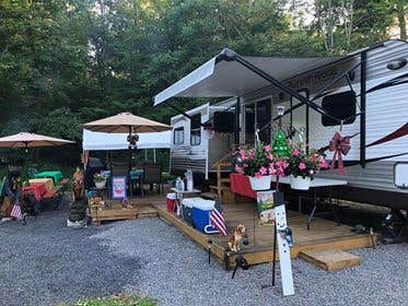 Camper-submitted photo at Whispering Pines Camping Estates near Benton, PA