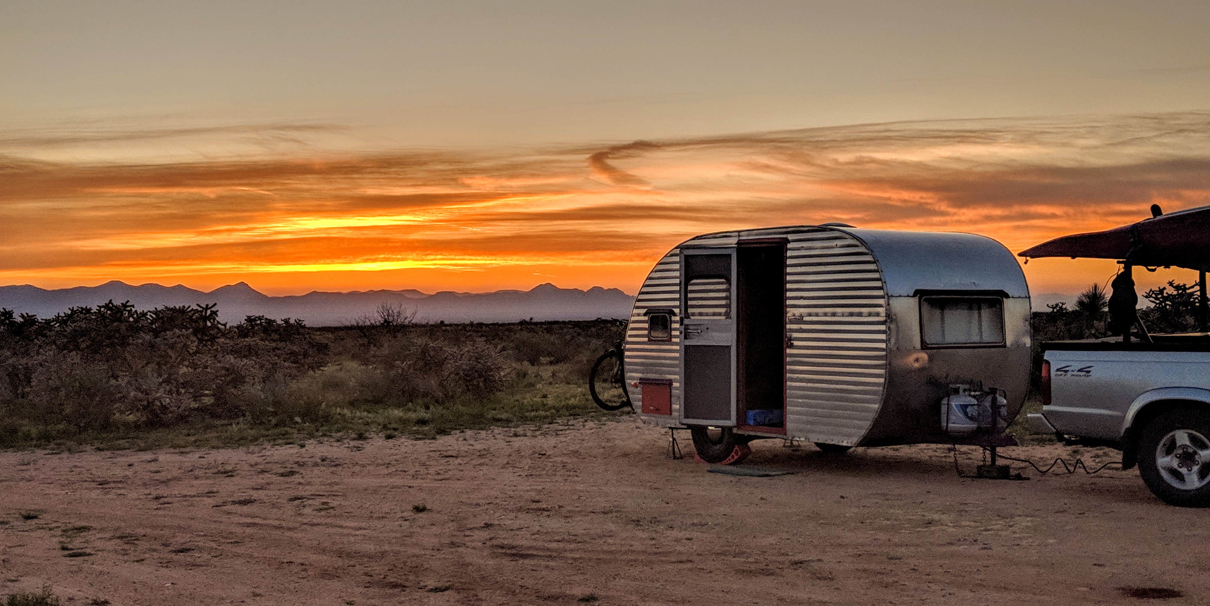 Camper submitted image from Tanque Road Dispersed Camping Near Safford - 2
