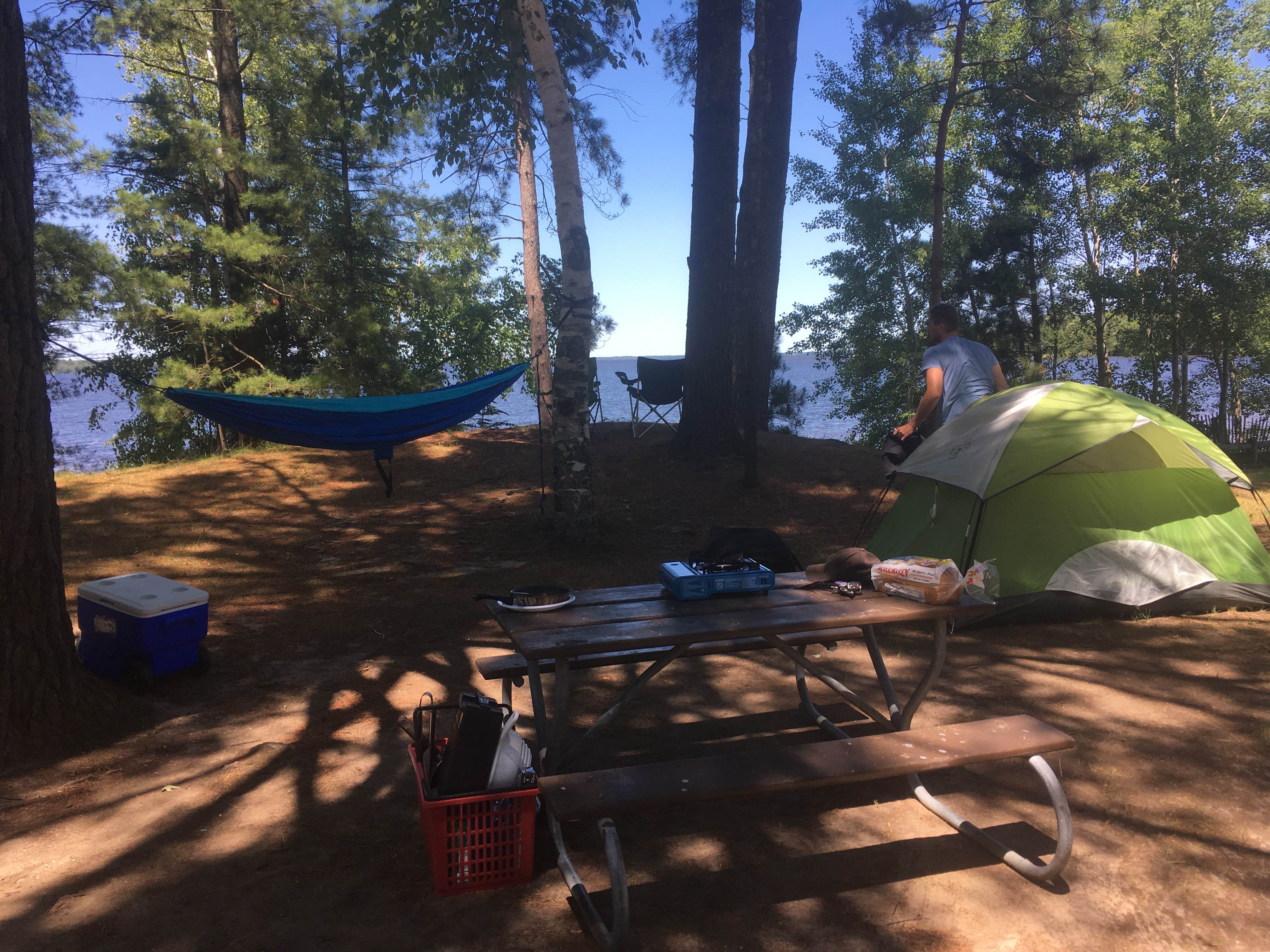 Emma W.'s photo at Indian Lake State Park South Campground — Indian Lake State Park near Garden, MI