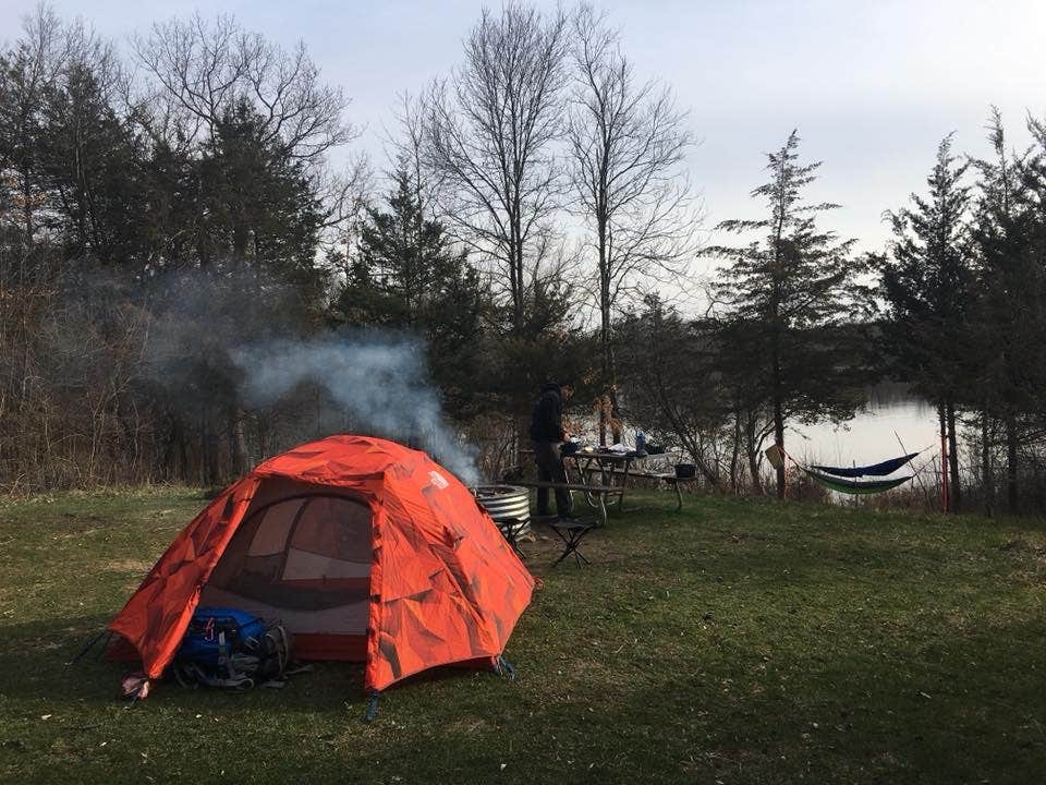 Camper-submitted photo at Crooked Lake Park Campground near Lake City, MI