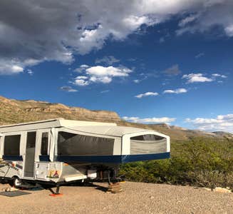 Camper-submitted photo from Oliver Lee Memorial State Park — Oliver Lee State Park
