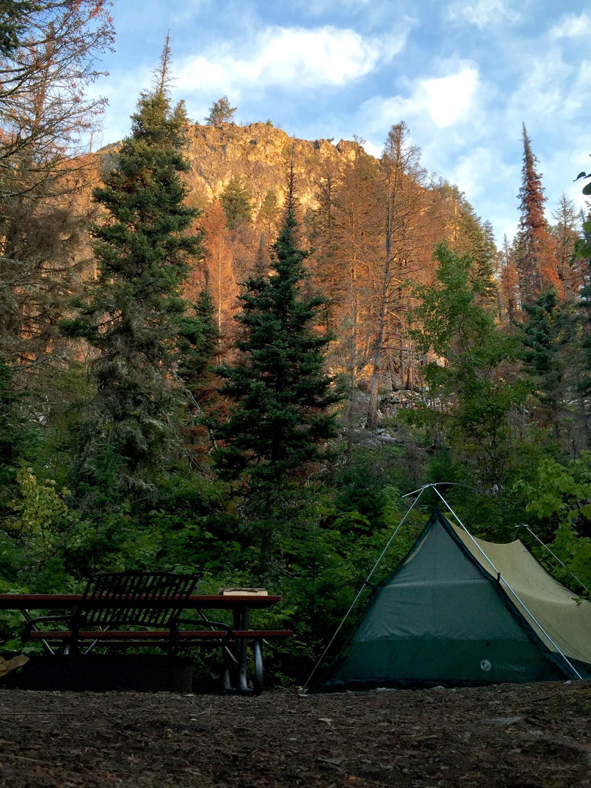 Mia F.'s photo at Rising Sun Campground — Glacier National Park near Glacier National Park