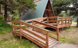 The Dyrt's photo of a cabin at Sevenfathom Bay Cabin near Sitka, AK