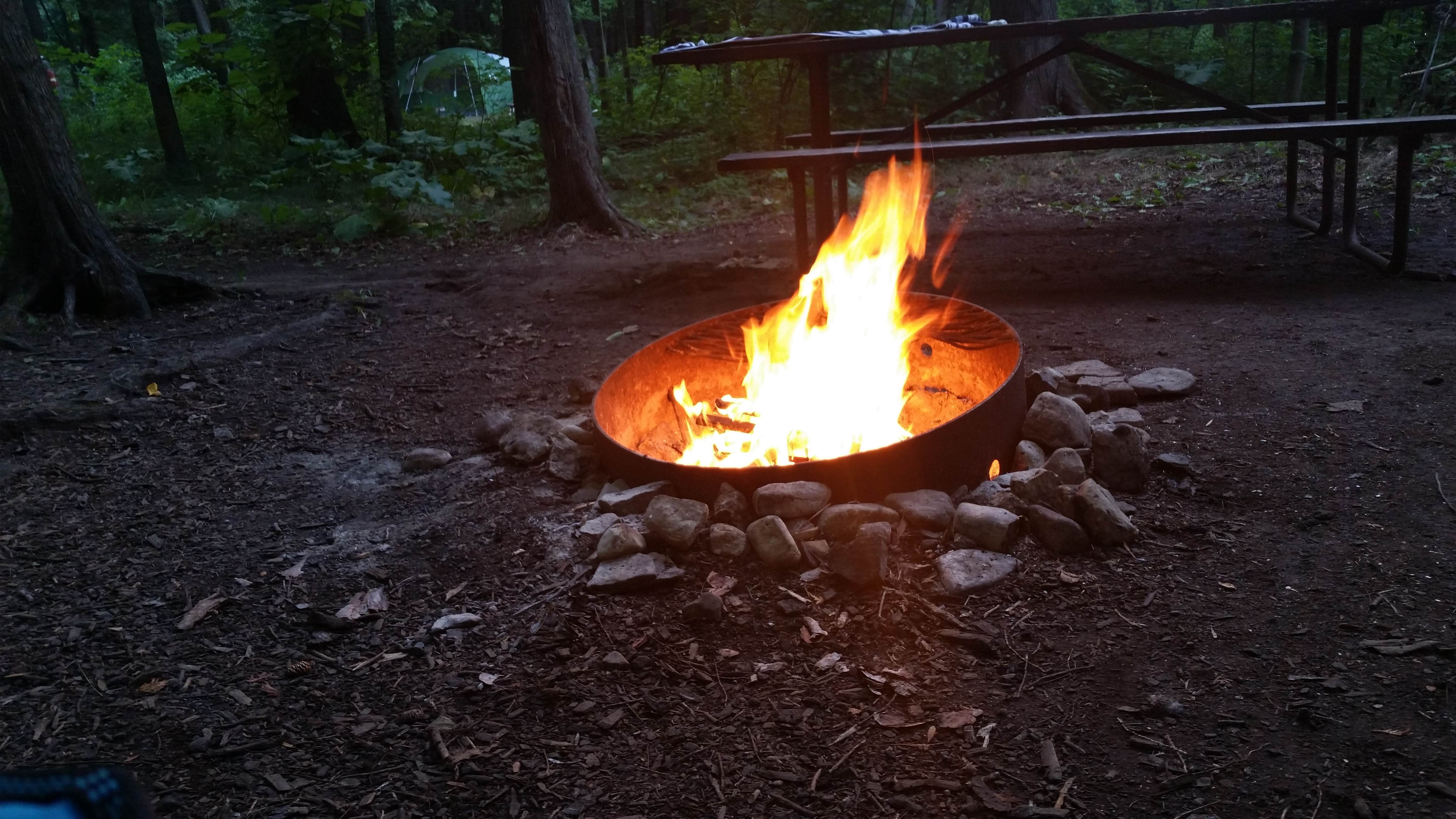 Camper-submitted photo at Tennison Bay Campground — Peninsula State Park near Sister Bay, WI