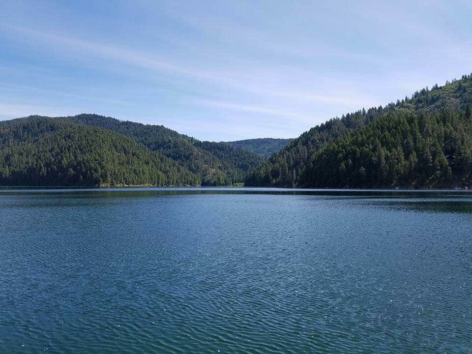Andrea R.'s photo of a dispersed camping area at Marshall Lake - CLOSED near Spirit Lake, ID