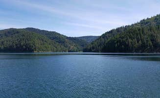 Andrea R.'s photo of a dispersed camping area at Marshall Lake - CLOSED near Ponderay, ID