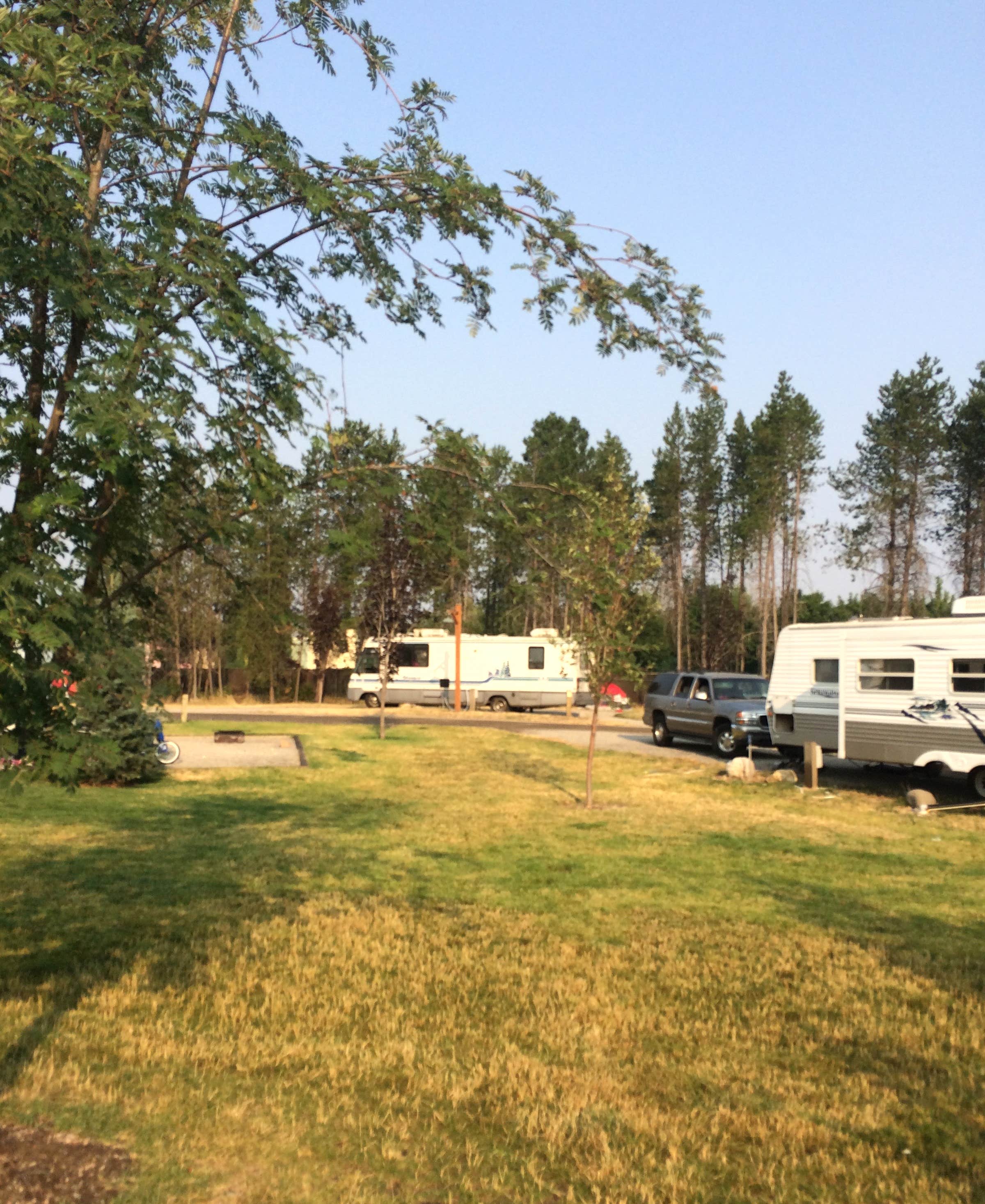 Camper-submitted photo at Silverwood RV Park near Spirit Lake, ID