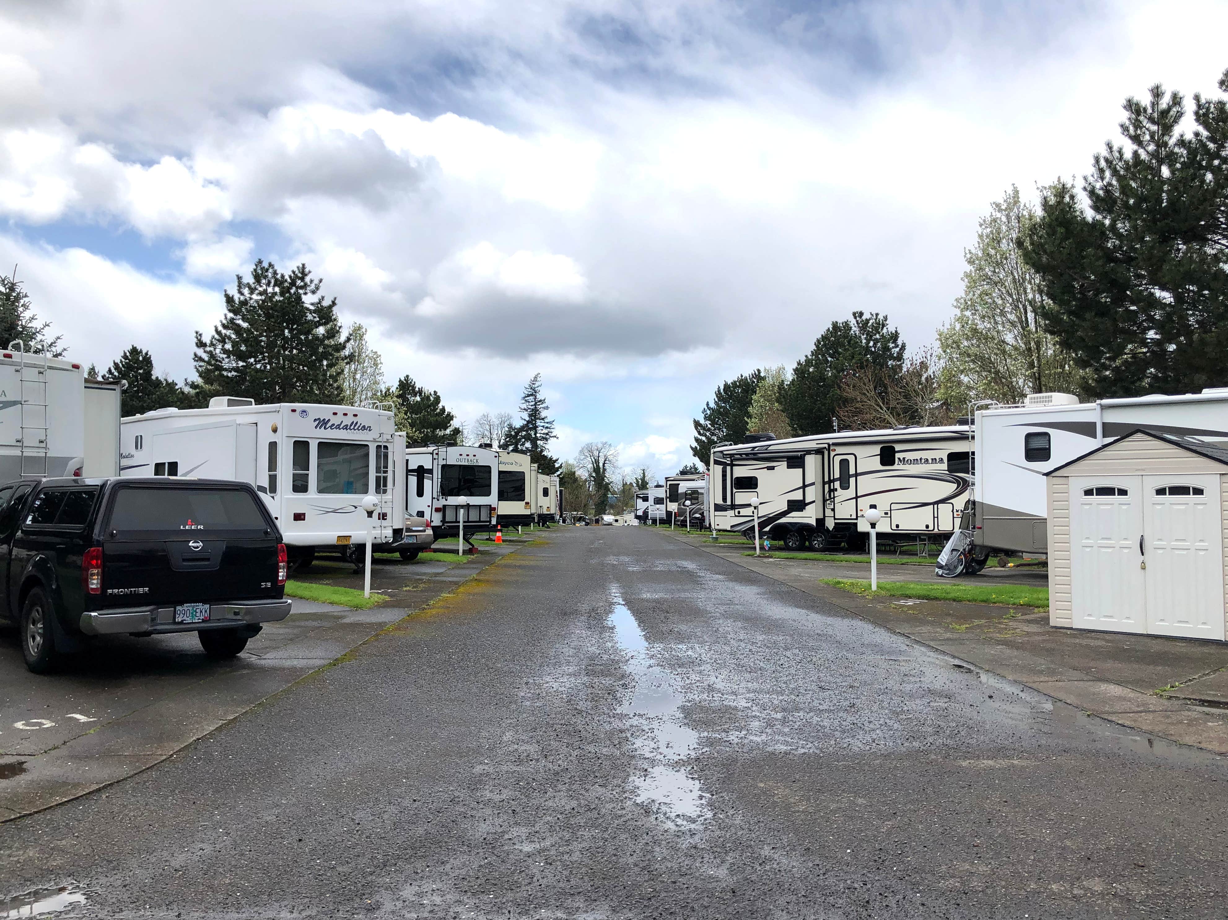 Corinna B.'s photo of rv camping at Portland Fairview RV Park near Mt. Hood National Forest