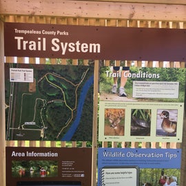 A small but nice trail system with good maps