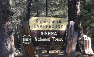 Camping near Lower Billy Creek: Kinnikinnick - Sierra NF, Lakeshore, California