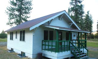 Camping near Fishtrap Lake: Bend Guard Station, Thompson Falls, Montana