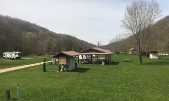 Camping near La Farge City Park: Boat Landing Campground — Bad Axe Watershed, Viroqua, Wisconsin