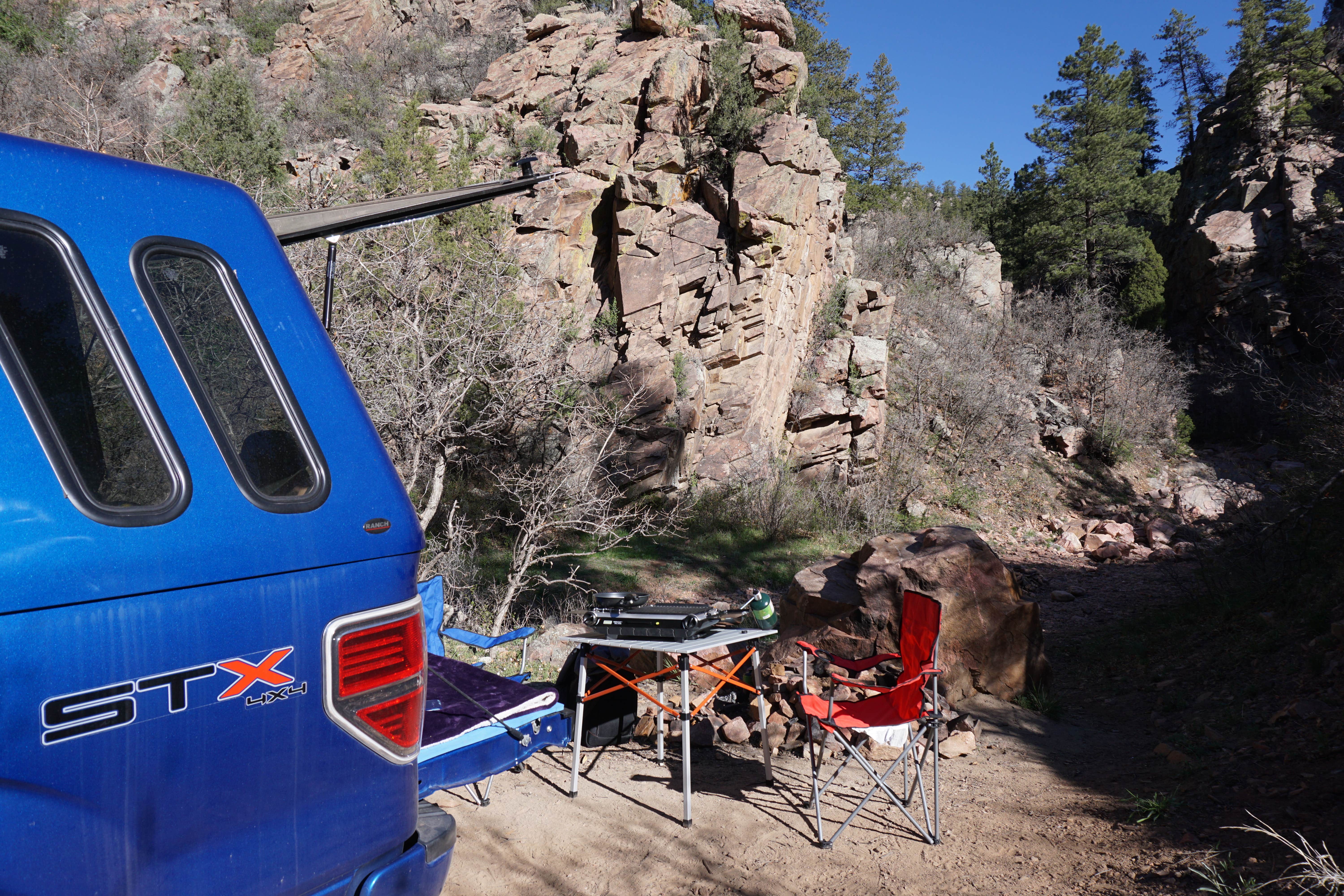 Camper-submitted photo at Phantom Canyon Road BLM Sites near Howard, CO