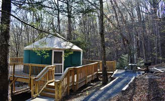 Myron C.'s photo of glamping accommodations at Royal Oak Campground — Hungry Mother State Park in Virginia