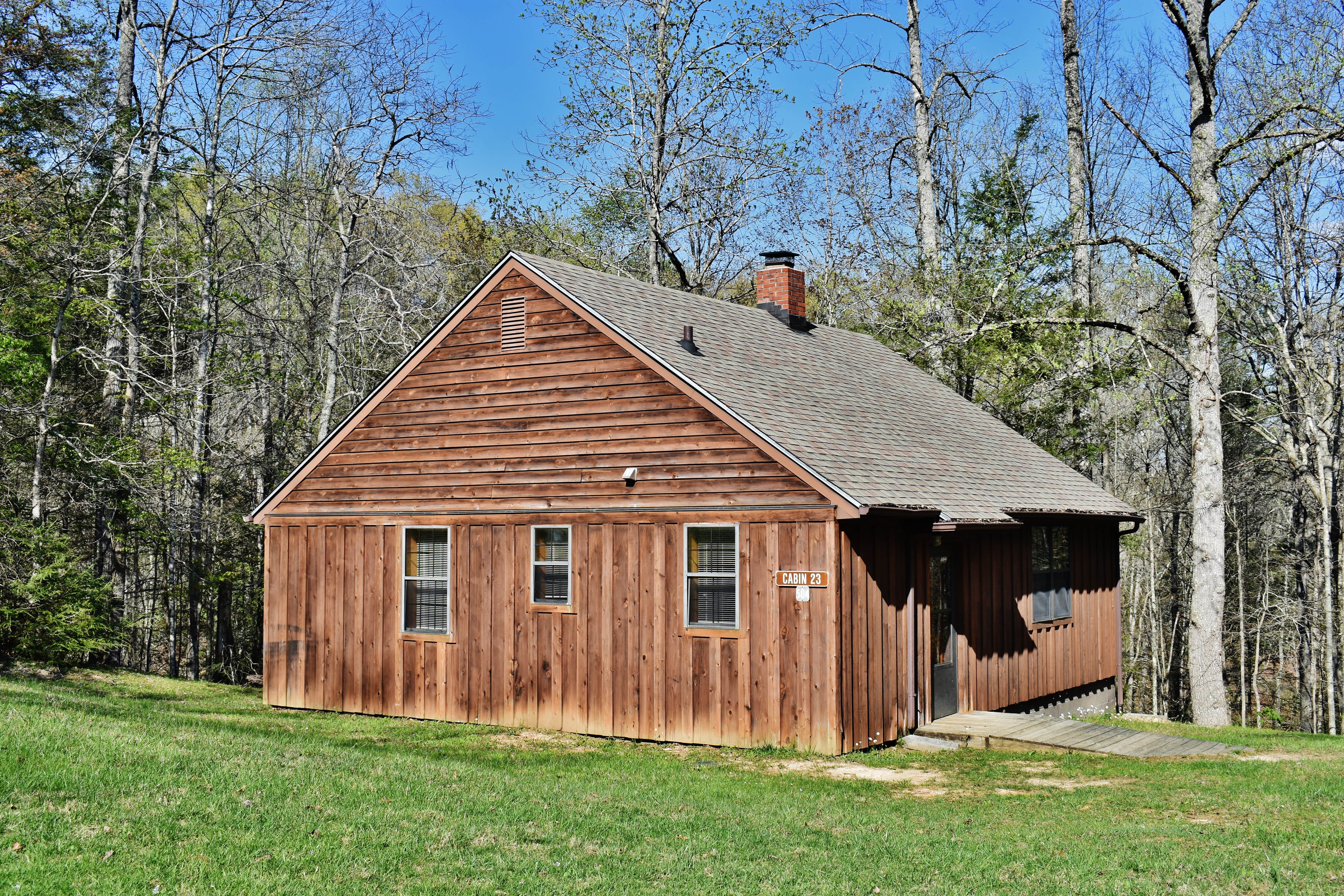 Myron C.'s photo of glamping accommodations at Royal Oak Campground — Hungry Mother State Park near Bastian, VA