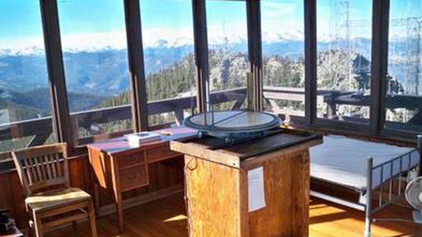 Camper submitted image from Squaw Mountain Fire Lookout - 4