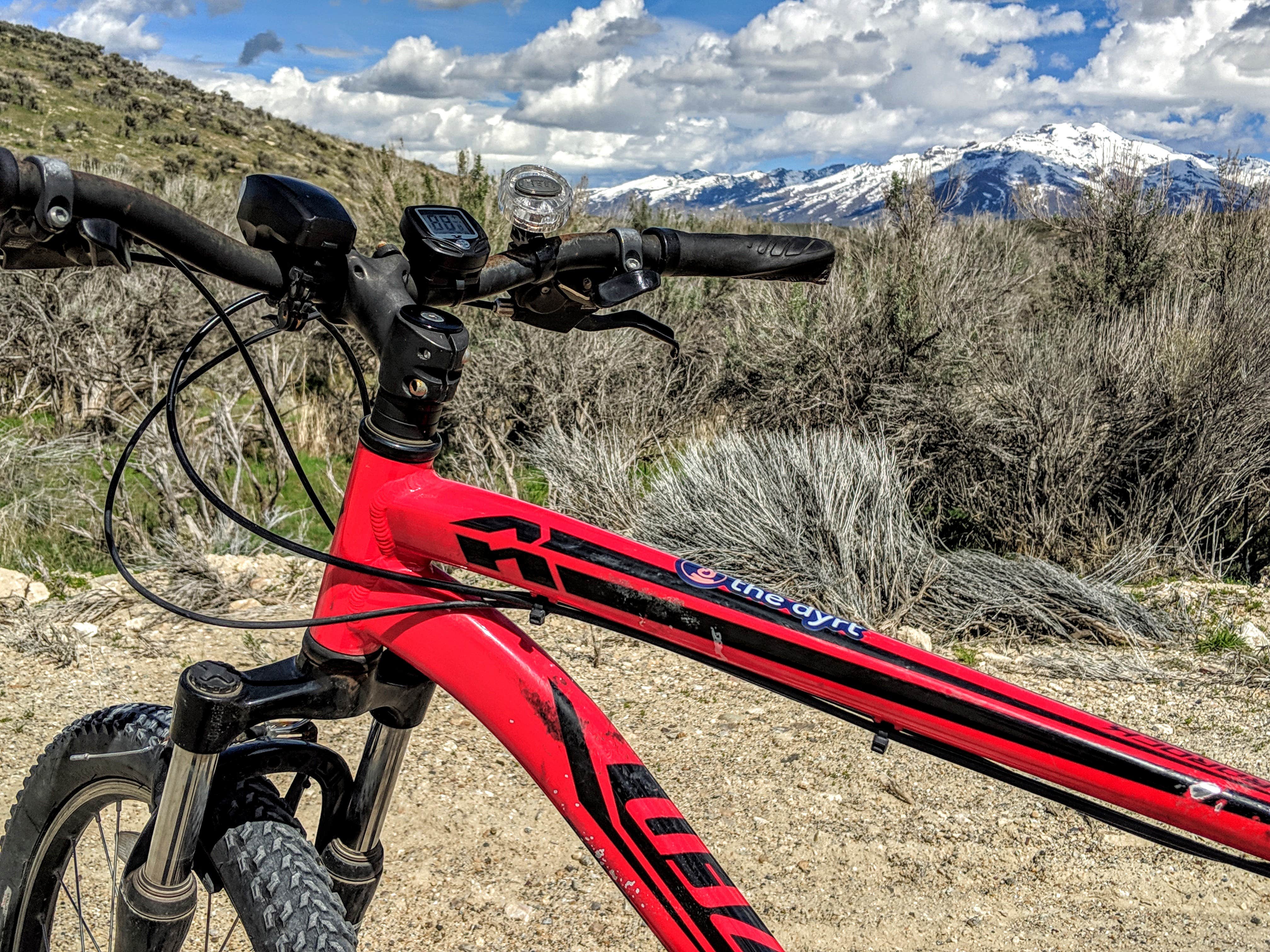 Lots of great trails for walking and mountain biking in the area.