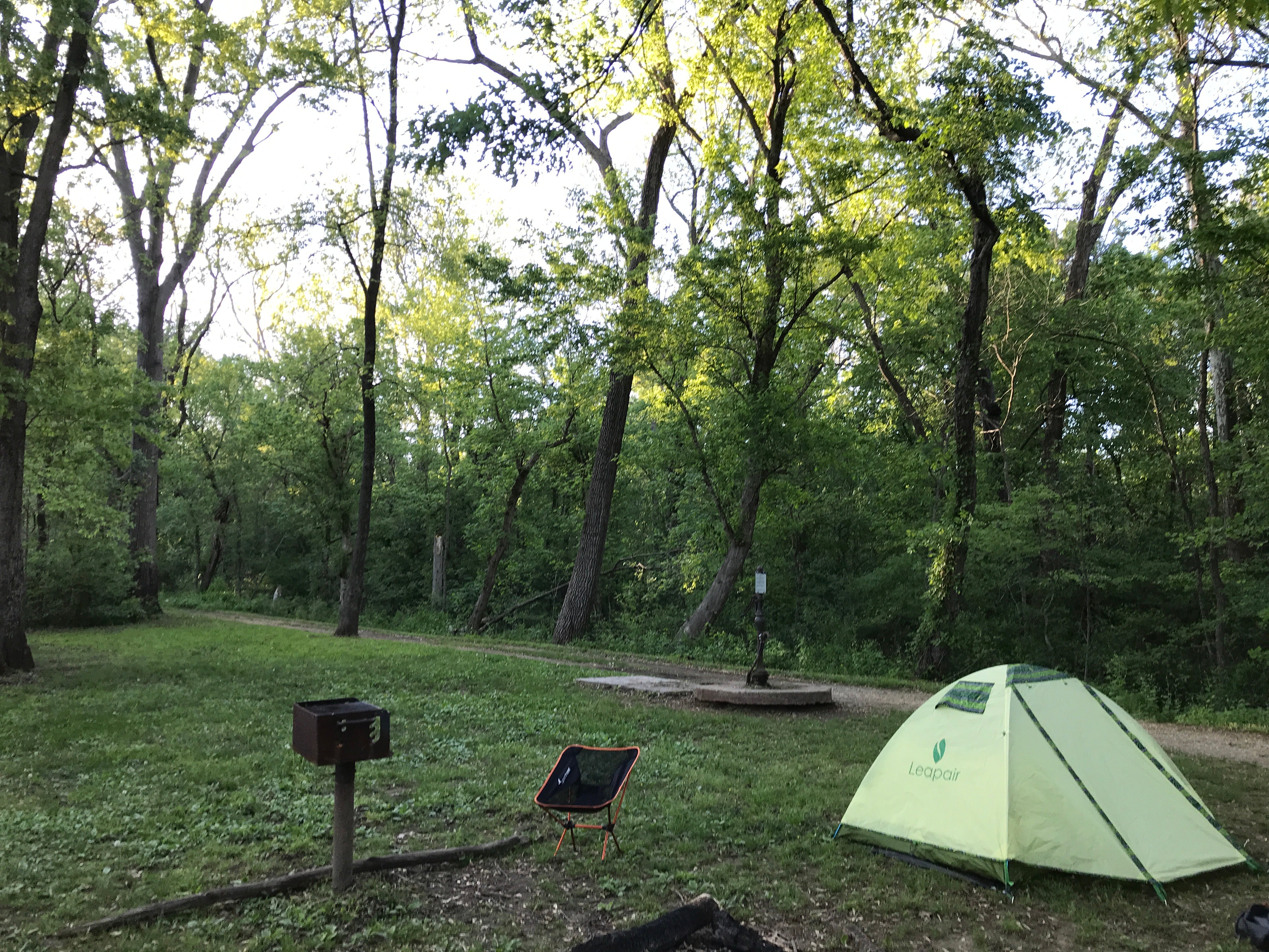 Camper submitted image from Horsepen Branch Hiker-biker Overnight Campsite — Chesapeake and Ohio Canal National Historical Park - 2