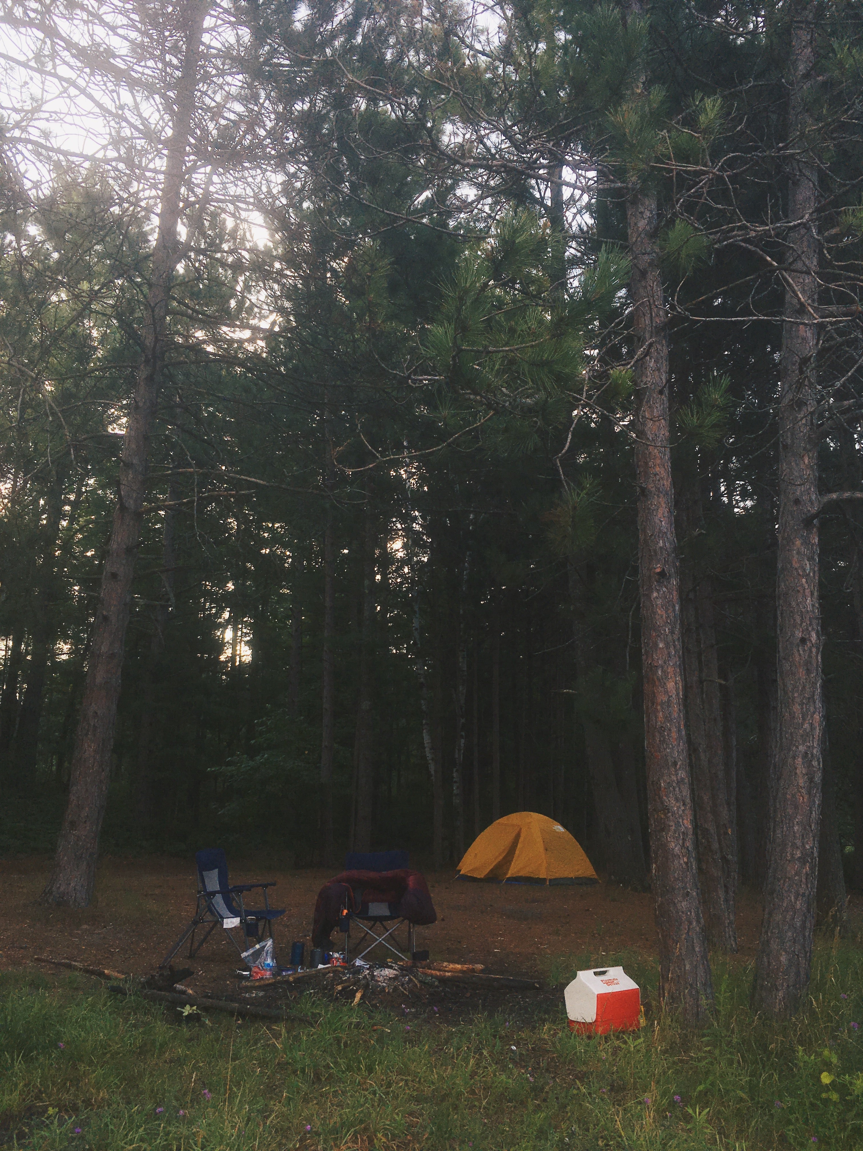 Camper submitted image from Sand Lakes Quiet Area Backcountry Campsites - 4