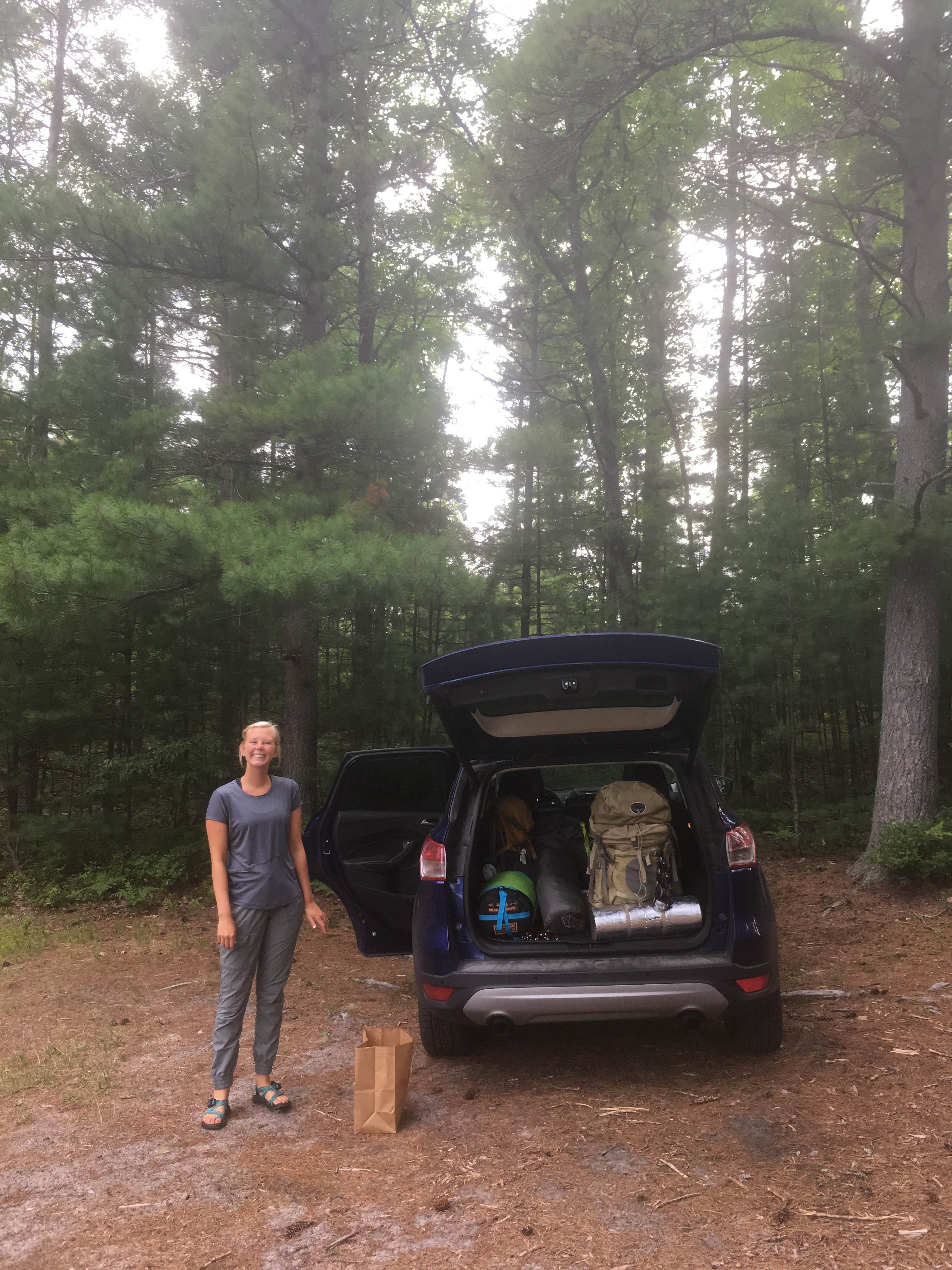 Sand Lakes Quiet Area Backcountry Campsites Williamsburg, MI