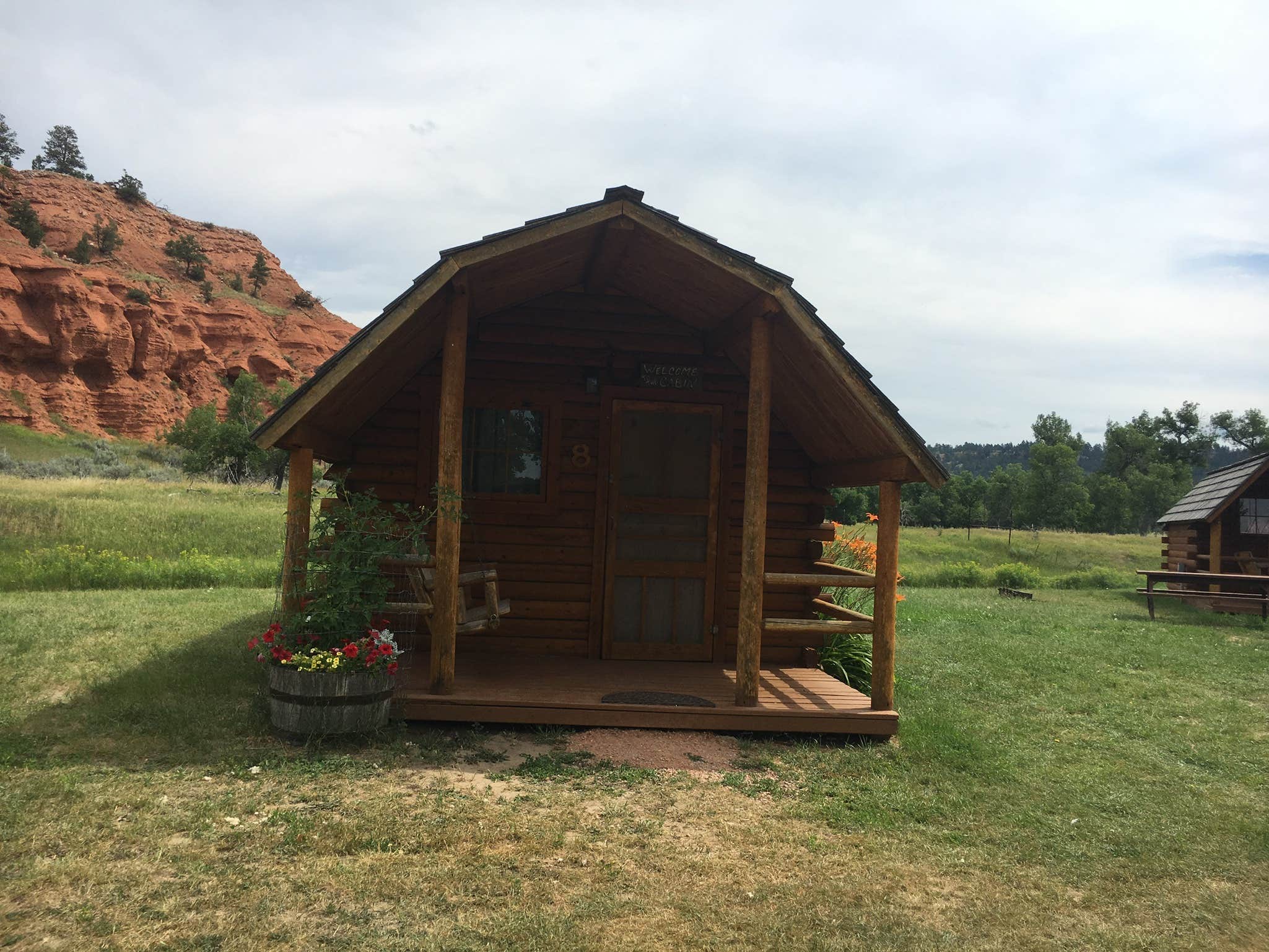 Amy B.'s photo of a cabin at Devils Tower KOA near Beulah, WY