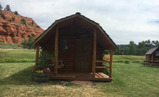 Amy B.'s photo of a cabin at Devils Tower KOA in Wyoming