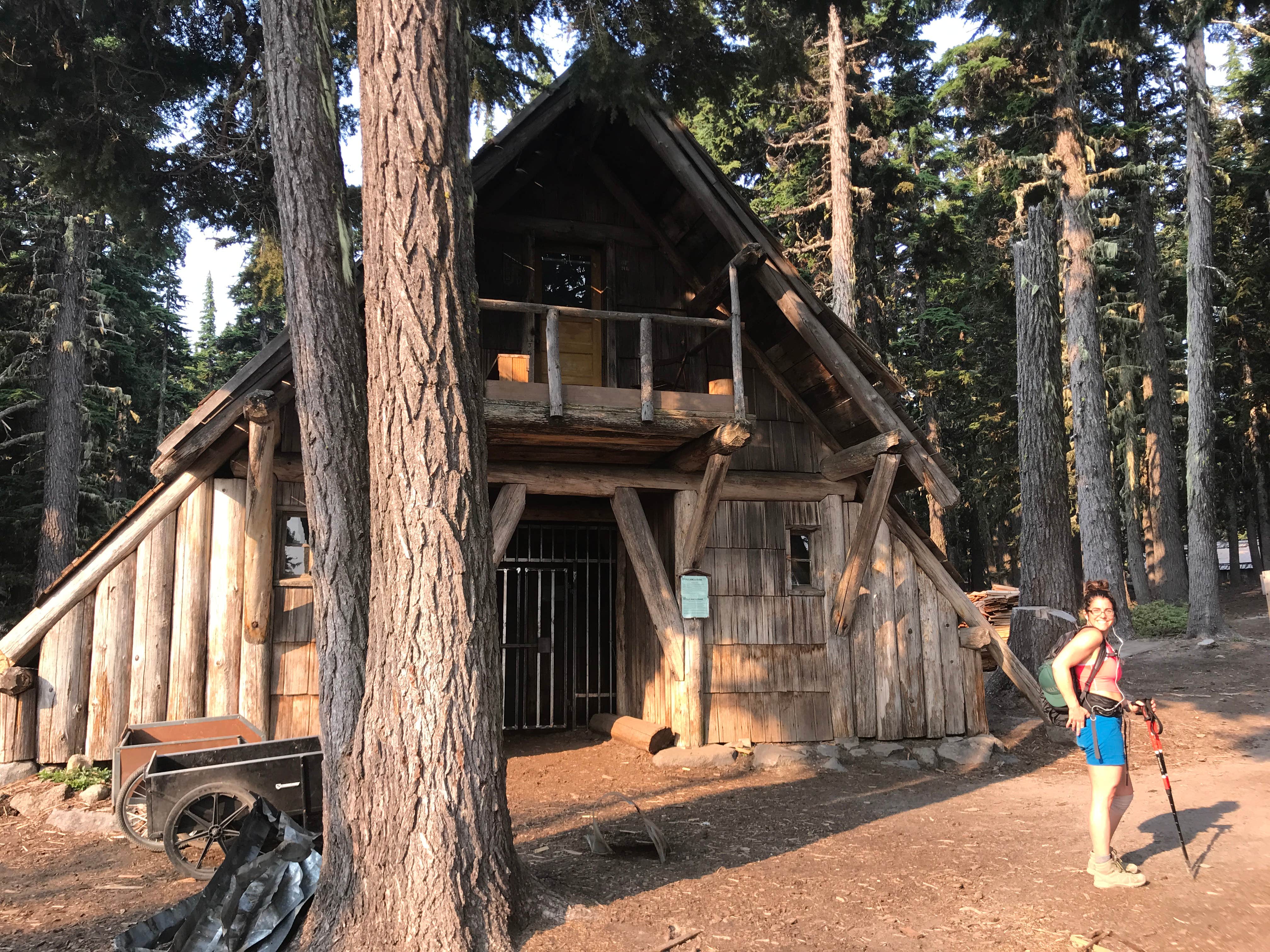 Stephanie Z.'s photo of a cabin at Tilly Jane Guard Station near Wishram, WA