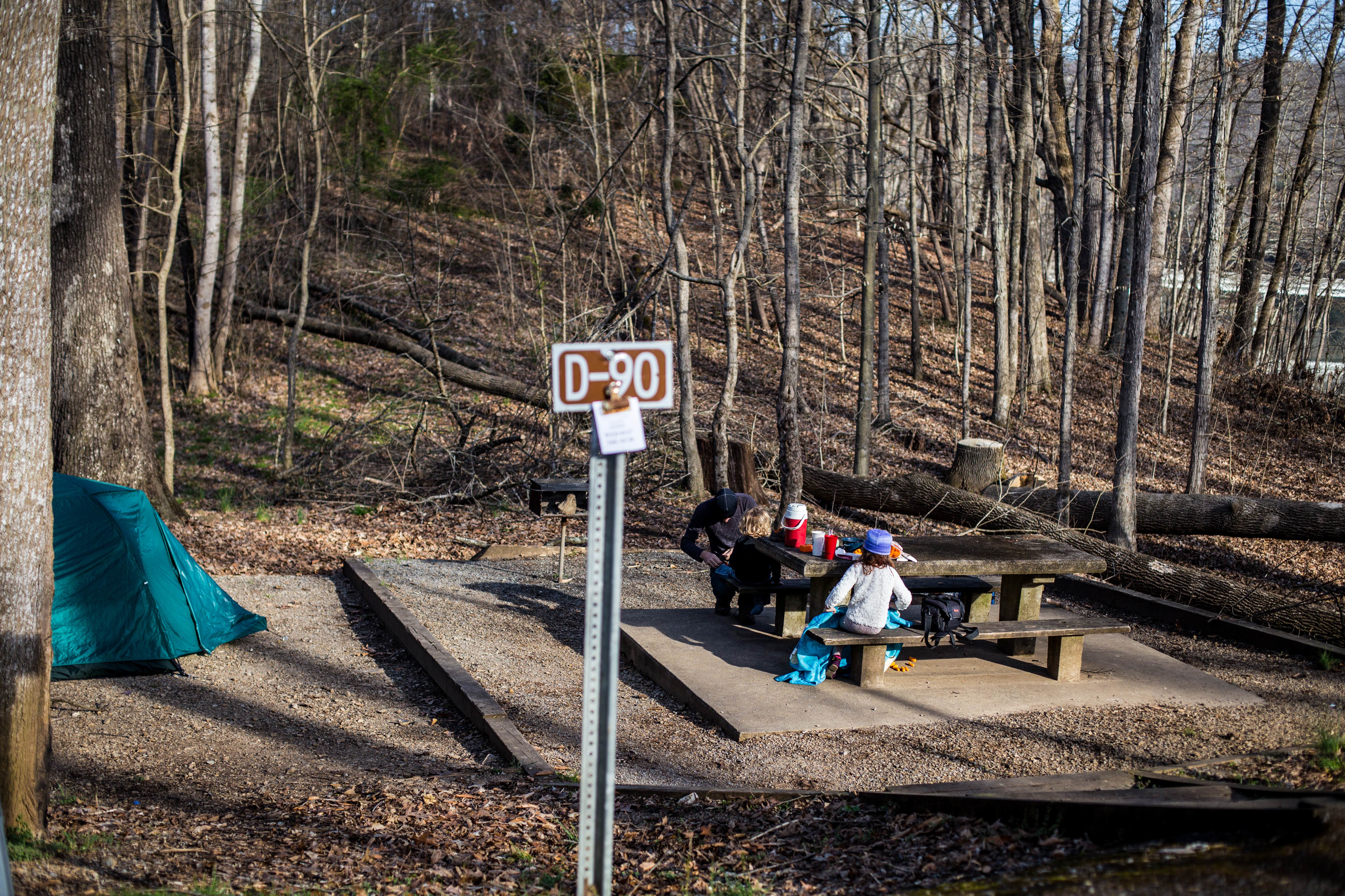 Camper submitted image from Warriors' Path State Park Main Campground — Warriors' Path State Park - 4