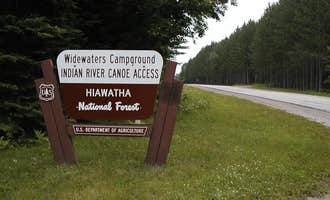 Camping near Island Lake: Widewaters Campground, Wetmore, Michigan